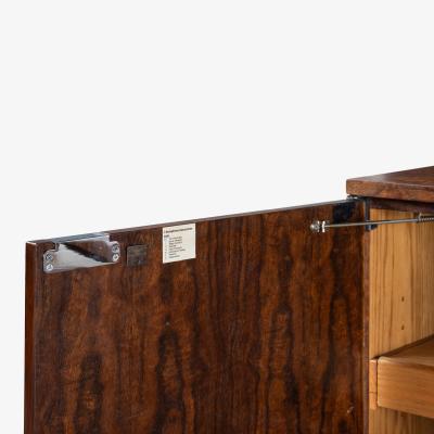  Knoll Custom Knoll Executive Cabinet in Walnut Chrome