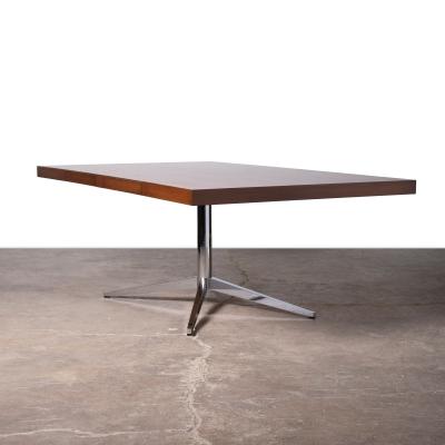  Knoll Florence Knoll Table Desk for Knoll in Rift Cut White Oak