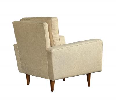  Knoll International Florence Knoll for Knoll International Mid Century Upholstered Lounge Armchair