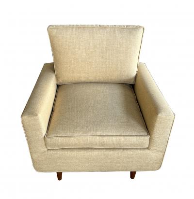  Knoll International Florence Knoll for Knoll International Mid Century Upholstered Lounge Armchair