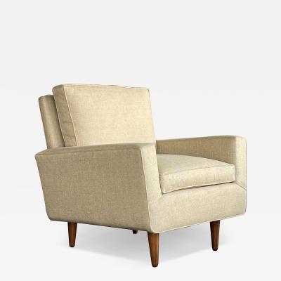  Knoll International Florence Knoll for Knoll International Mid Century Upholstered Lounge Armchair