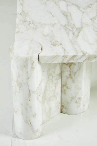  Knoll International Jumbo Calacatta Marble coffee table Knoll International Italy USA 1964