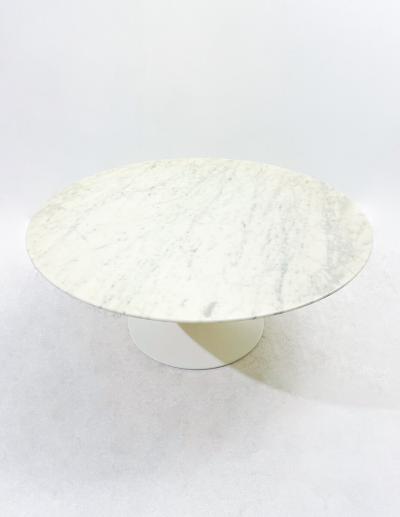  Knoll International Marble Tulip Coffee Table by Eero Saarinen for Knoll International