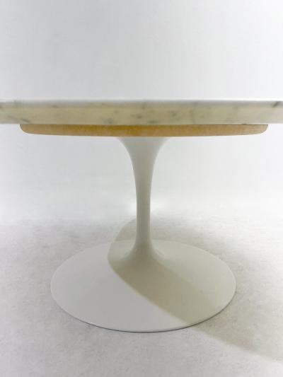  Knoll International Marble Tulip Coffee Table by Eero Saarinen for Knoll International