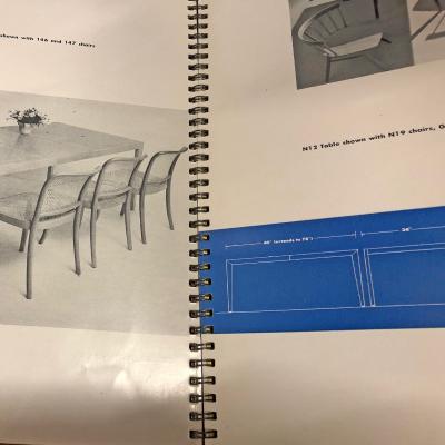  Knoll International Orly Knoll Associates Dining Table