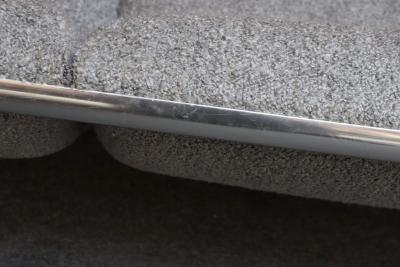  Knoll International Sling Sofa in Steel and Boucl by Bruce Hannah and Andrew Morrison for Knoll