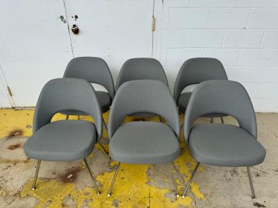  Knoll Knoll Eero Saarinen 72CC Executive Side Chairs set of 6 