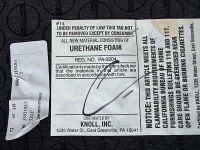  Knoll Knoll Eero Saarinen 72CC Executive Side Chairs set of 6 