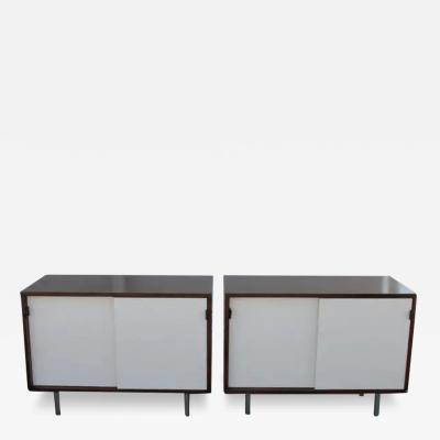  Knoll Knoll Leather Handle Cabinets