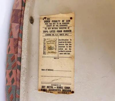  Knoll Knoll Richard Schultz Mid century Fiberglass Swivel Chair