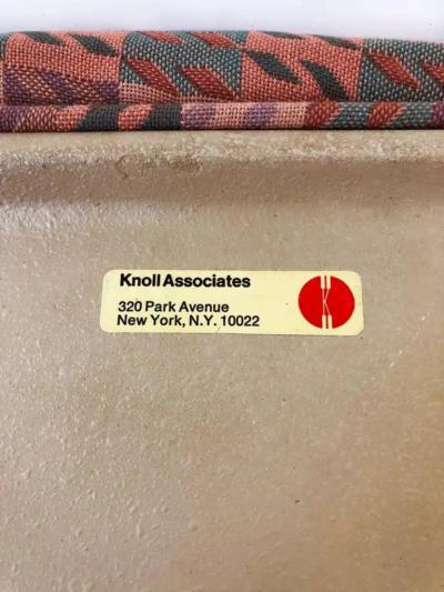  Knoll Knoll Richard Schultz Mid century Fiberglass Swivel Chair