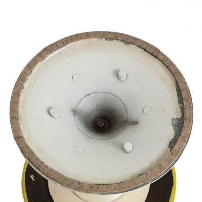  Knoll Knoll Saarinen Stool Yellow White Swivel Signed