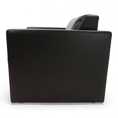  Knoll Knoll Studio Line leather club chair by J rgen Lange 1970