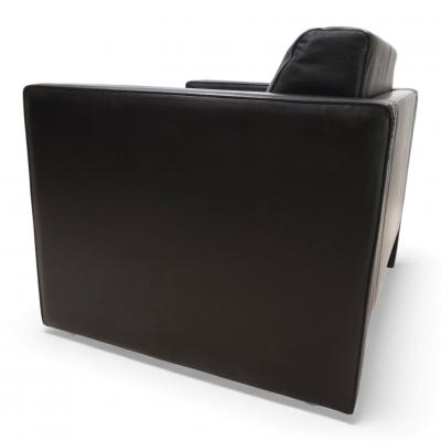  Knoll Knoll Studio Line leather club chair by J rgen Lange 1970