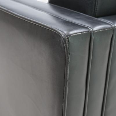  Knoll Knoll Studio Line leather club chair by J rgen Lange 1970