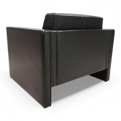  Knoll Knoll Studio Line leather club chair by J rgen Lange 1970