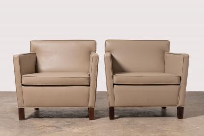  Knoll Krefeld Lounge Chairs by Ludwig Mies van der Rohe for Knoll
