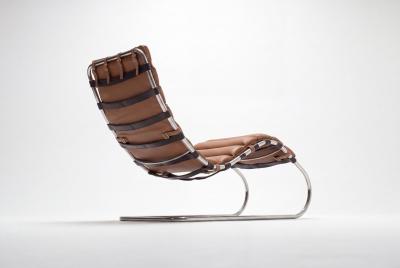  Knoll Ludwig Mies van der Rohe MR Chaise for Knoll circa 1965