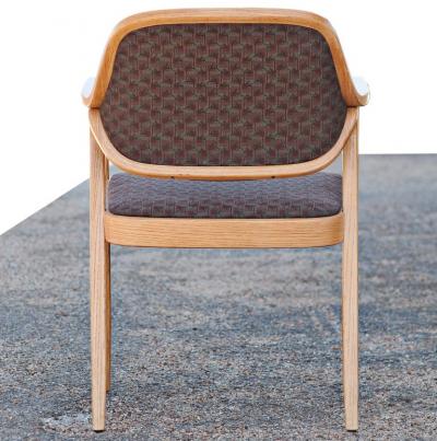  Knoll One Vintage Knoll Don Petitt Model 1105 Oak Armchair