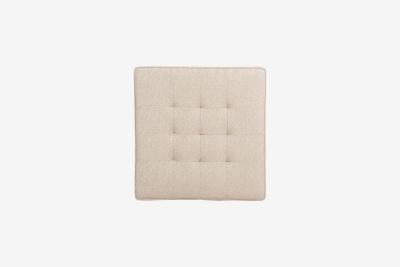  Knoll Pair of Florence Knoll Fabric and Steel Ottomans 1965