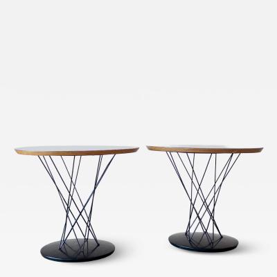  Knoll Pair of Knoll Cyclone Side Tables Model 87 by Isamu Noguchi for Knoll 1960s