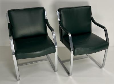  Knoll Pair of Vintage Arm Chairs by Knoll