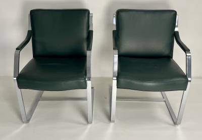  Knoll Pair of Vintage Arm Chairs by Knoll