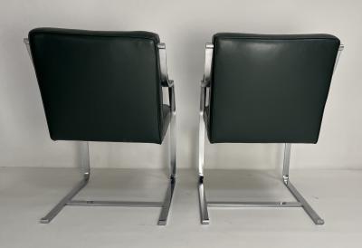  Knoll Pair of Vintage Arm Chairs by Knoll