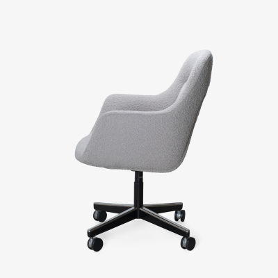  Knoll Pearson Executive Chair in Platinum Performance Boucl by Max Pearson for Knoll