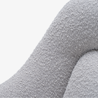  Knoll Pearson Executive Chair in Platinum Performance Boucl by Max Pearson for Knoll