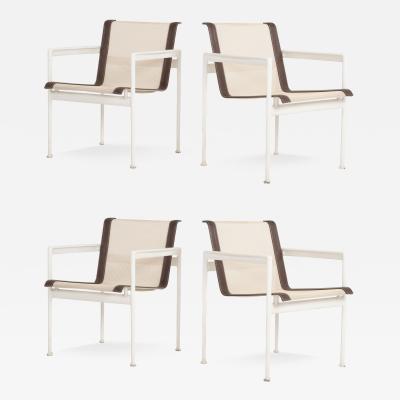  Knoll Richard Schultz for Knoll Set of Four Dining Chairs 1960s