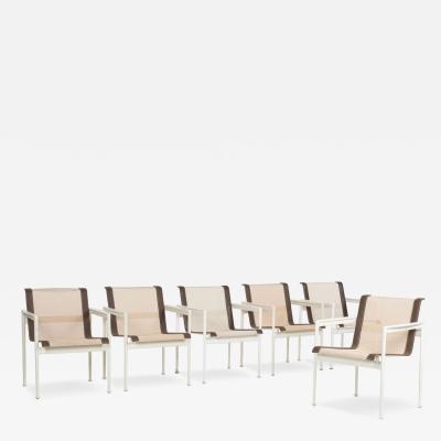  Knoll Richard Schultz for Knoll Set of Six Dining Chairs 1960s