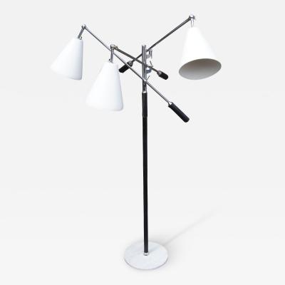 Brass Floor Lamp by Karl Springer for Koch & Lowy