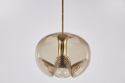  Koch Lowy Large Amber Koch and Lowy Pendant