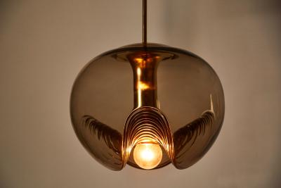  Koch Lowy Medium Small Amber Koch and Lowy Pendant