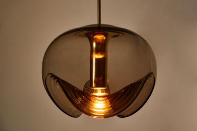  Koch Lowy Medium Small Amber Koch and Lowy Pendant