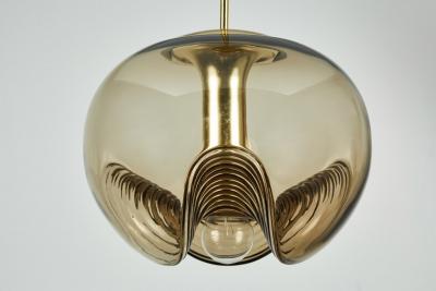  Koch Lowy Medium Small Amber Koch and Lowy Pendant