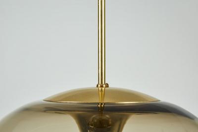  Koch Lowy Medium Small Amber Koch and Lowy Pendant