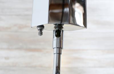  Koch Lowy Mid Century Modern Chrome Table Lamp by Koch Lowy
