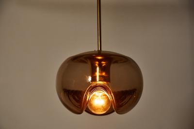  Koch Lowy Small Amber Koch and Lowy Pendant