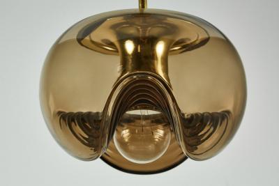  Koch Lowy Small Amber Koch and Lowy Pendant