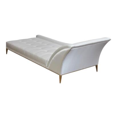  Koket Koket Satin Upholstered Envy Chaise Lounge