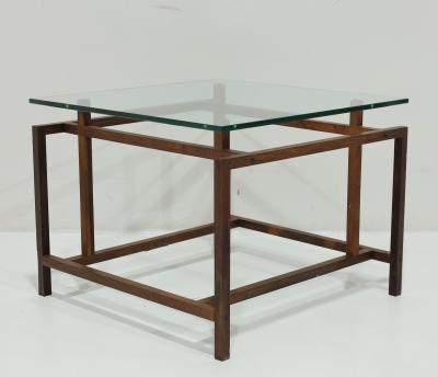  Komfort of Denmark Danish Modern Rosewood End Table by Henning Norgaard for Komfort Cocktail Table