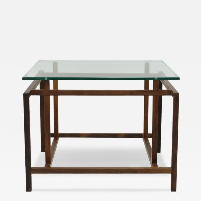 Komfort of Denmark Danish Modern Rosewood End Table by Henning Norgaard for Komfort Cocktail Table