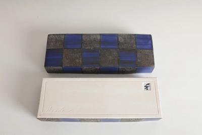  Kondo Takahiro Rectangular Box Entitled Time and Space ca 2000