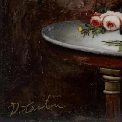  Konigliche Porzellan Manufaktur KPM Large Renaissance Style Painted Porcelain Plaque