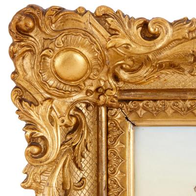  Konigliche Porzellan Manufaktur KPM Porcelain plaque of a 19th Century German market by KPM