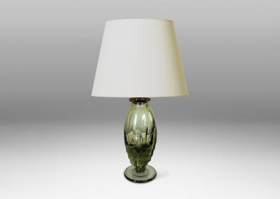  Kosta Art Deco Table Lamp by Kosta