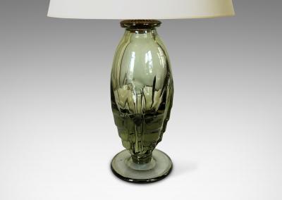  Kosta Art Deco Table Lamp by Kosta
