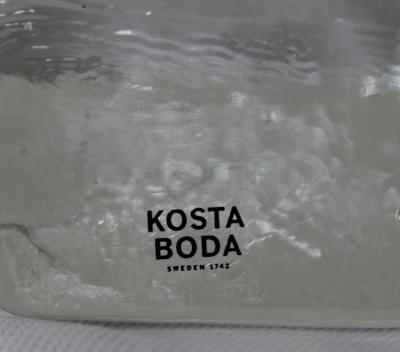  Kosta Boda AB Kosta Boda Art Glass Candle Holders